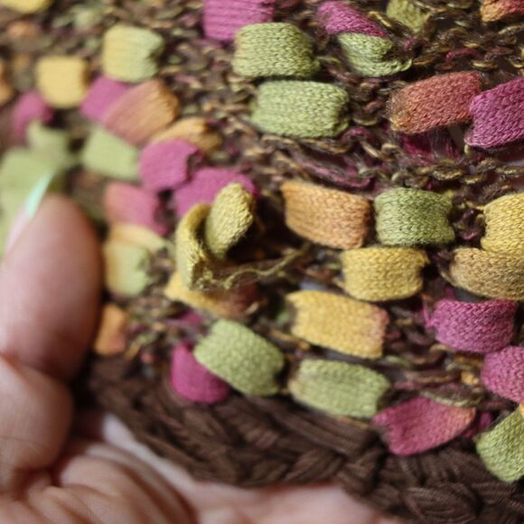 Marilena Chicago Vibrant Crochet Tank Top Medium Y2K Vintage Romania - Picture 4 of 12